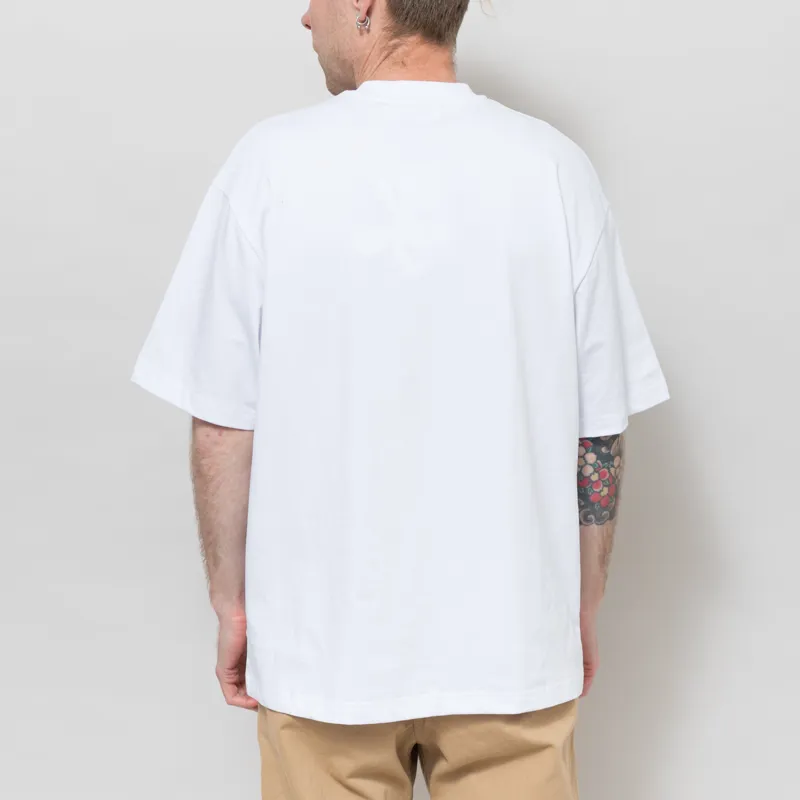 Butter Goods x Daniel Johnston Frog Logo T Shirt White-2