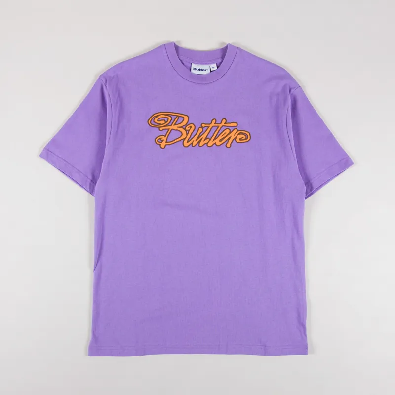 Butter Goods Jive T Shirt Washed Grape