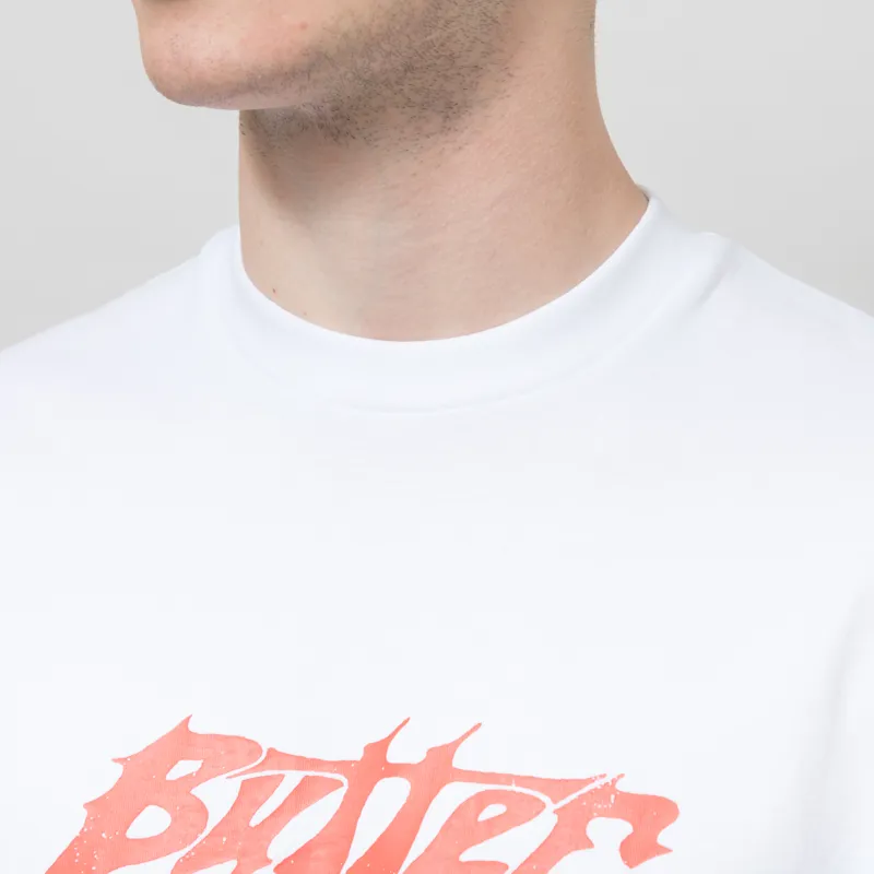 Butter Goods Amplify T Shirt White-3