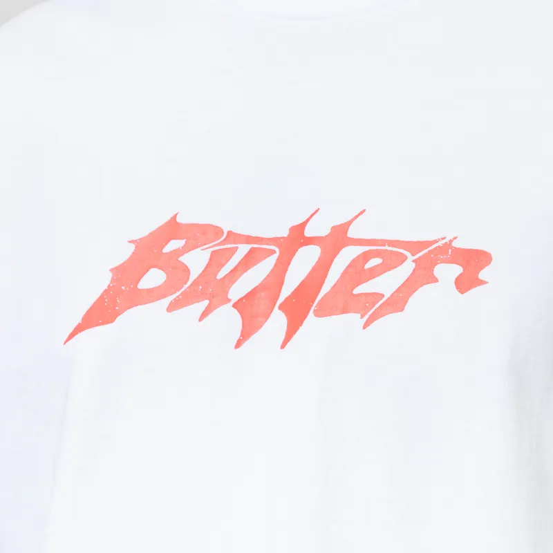 Butter Goods Amplify T Shirt White-4