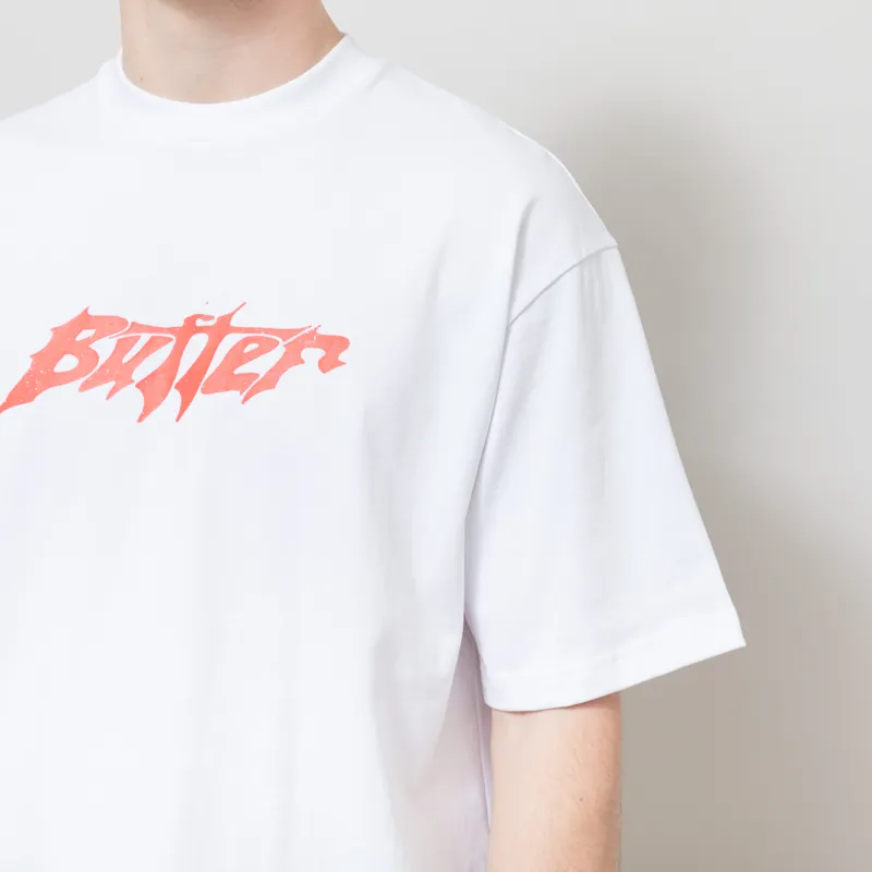 Butter Goods Amplify T Shirt White-2