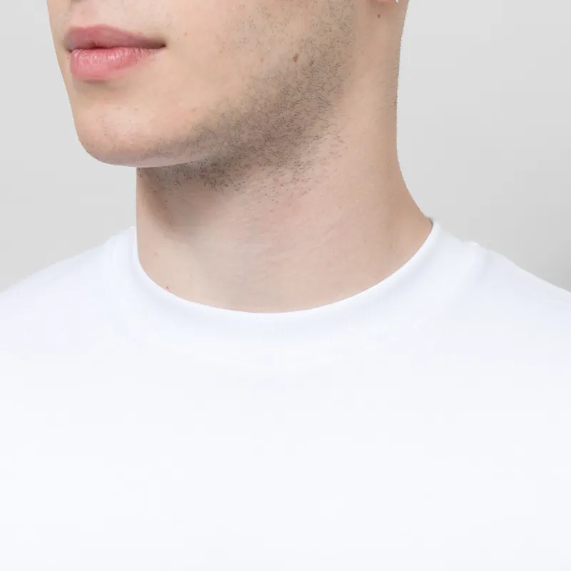 Butter Goods Smashed Logo T Shirt White-3