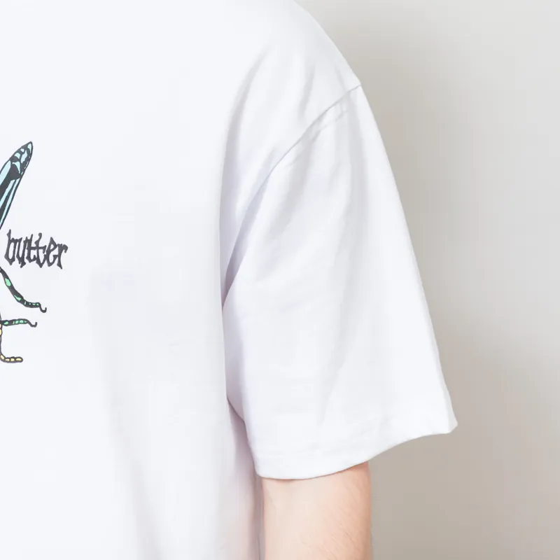 Butter Goods Wasp T Shirt White-4