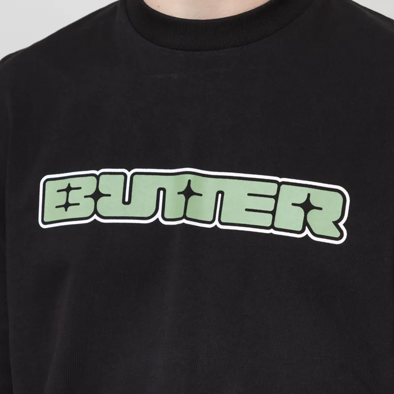 Butter Goods Glint T Shirt Black-2