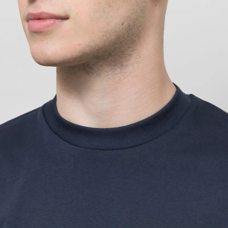 Butter Goods Amplify T Shirt Navy-4