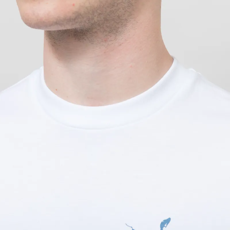 Butter Goods Nocturnal T Shirt White-8