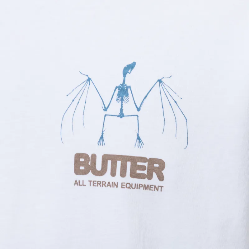 Butter Goods Nocturnal T Shirt White-7