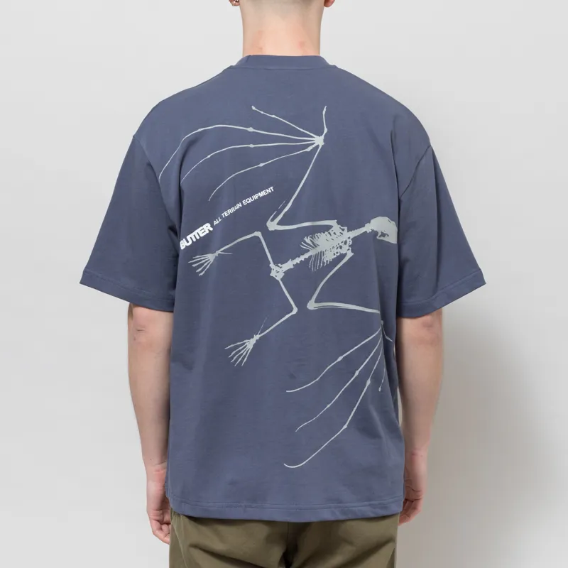 Butter Goods Nocturnal T Shirt Steel