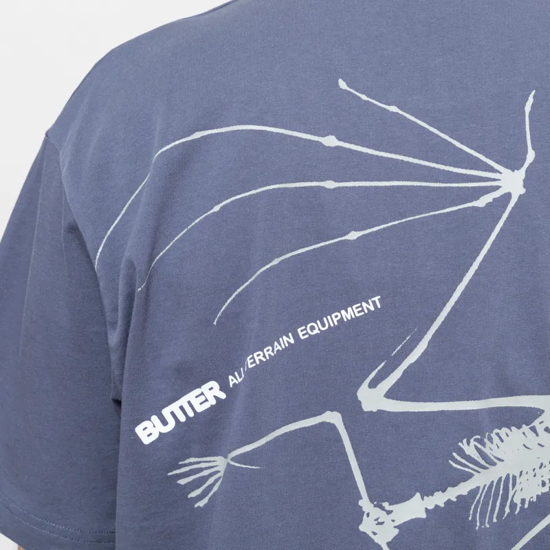 Butter Goods Nocturnal T Shirt Steel-7