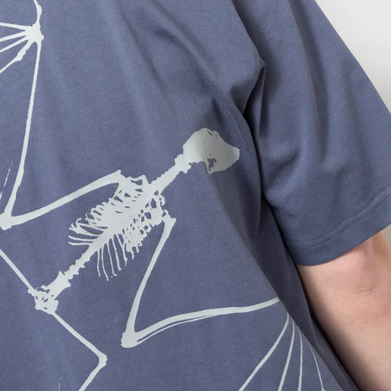 Butter Goods Nocturnal T Shirt Steel-5