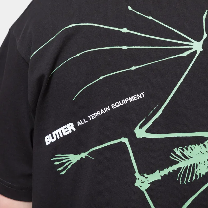 Butter Goods Nocturnal T Shirt Black-6