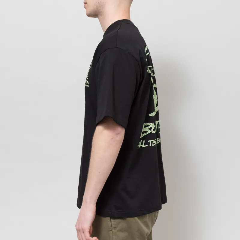 Butter Goods Terrain T Shirt Black-3