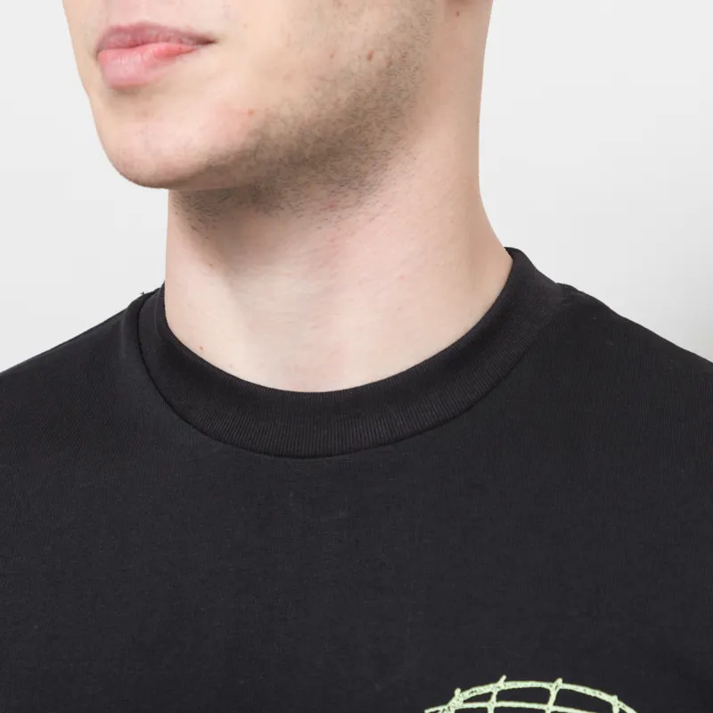 Butter Goods Terrain T Shirt Black-7