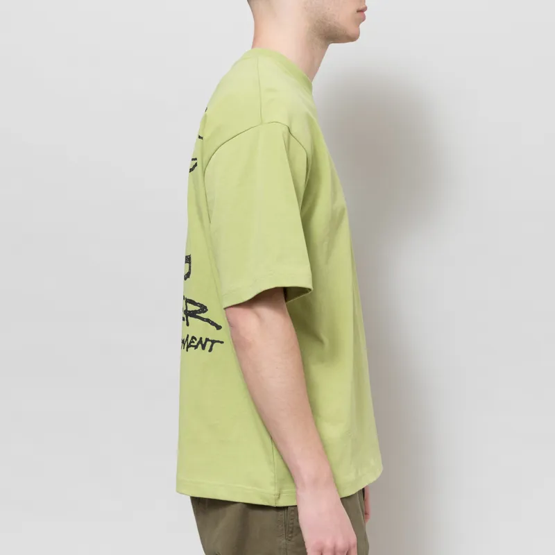 Butter Goods Terrain T Shirt Pistachio-4