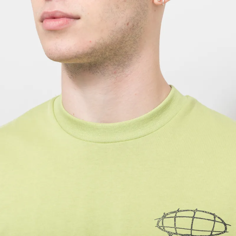 Butter Goods Terrain T Shirt Pistachio-7