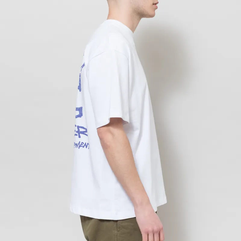 Butter Goods Terrain T Shirt White-4