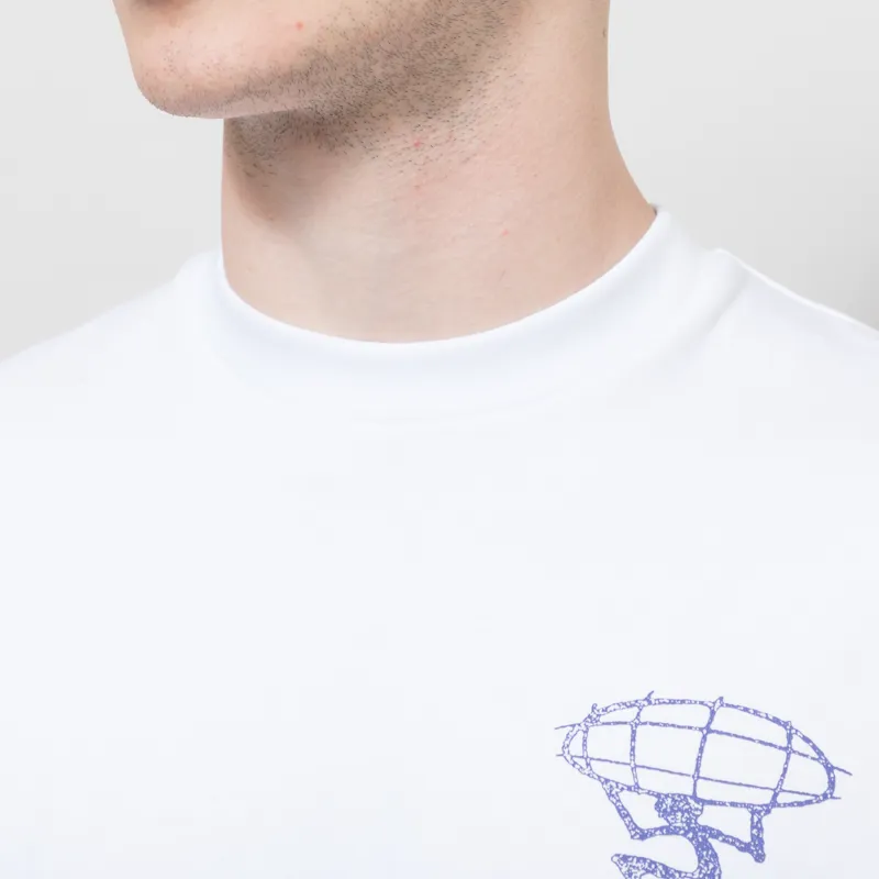 Butter Goods Terrain T Shirt White-7