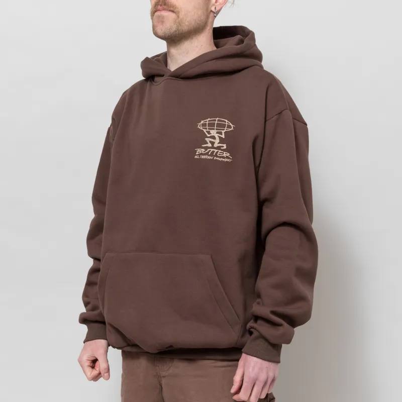 Butter Goods Terrain Pullover Hood Brown-2