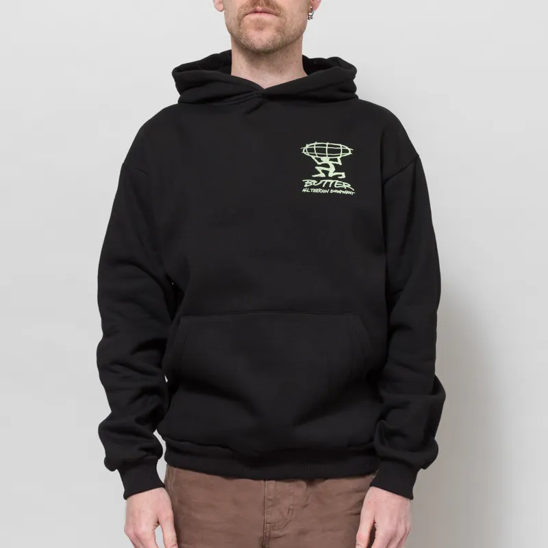 Butter Goods Terrain Pullover Hood Black-3