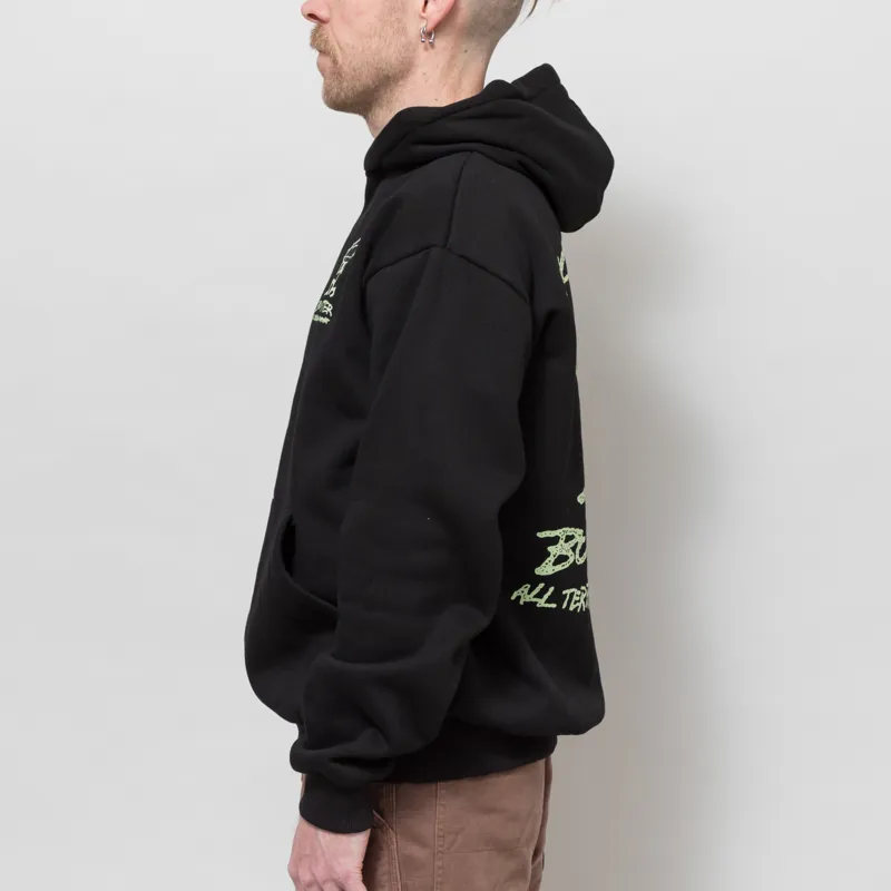 Butter Goods Terrain Pullover Hood Black-1