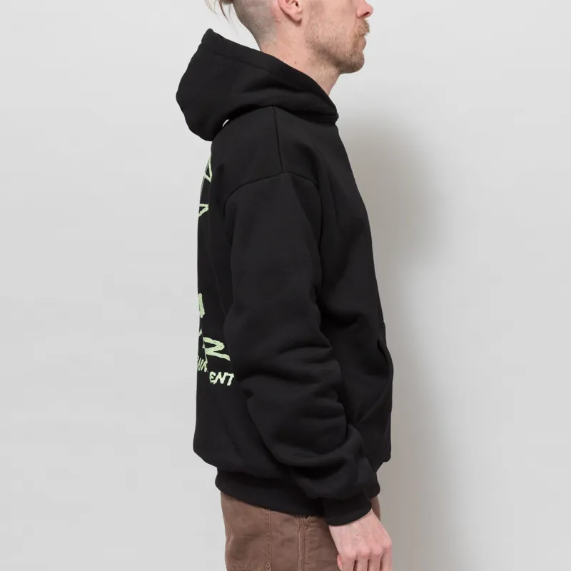 Butter Goods Terrain Pullover Hood Black-4