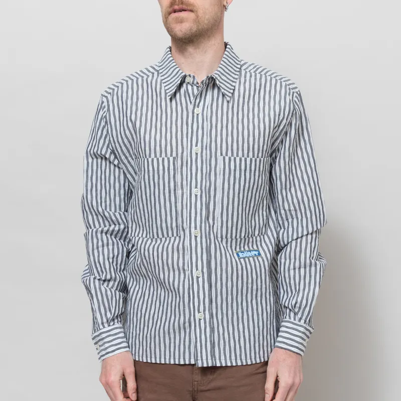Butter Goods Stitch Shirt Grey