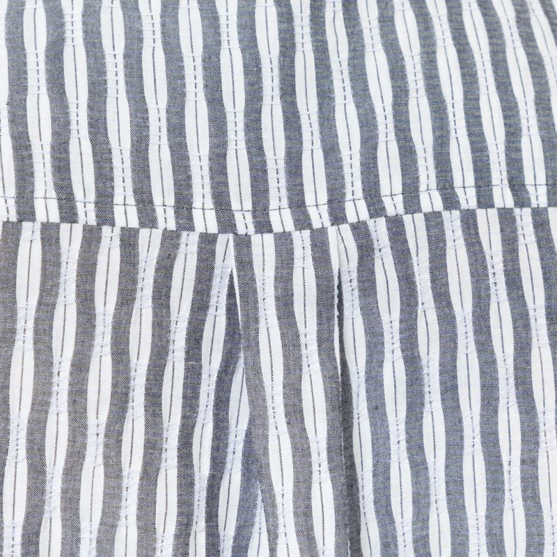 Butter Goods Stitch Shirt Grey-11