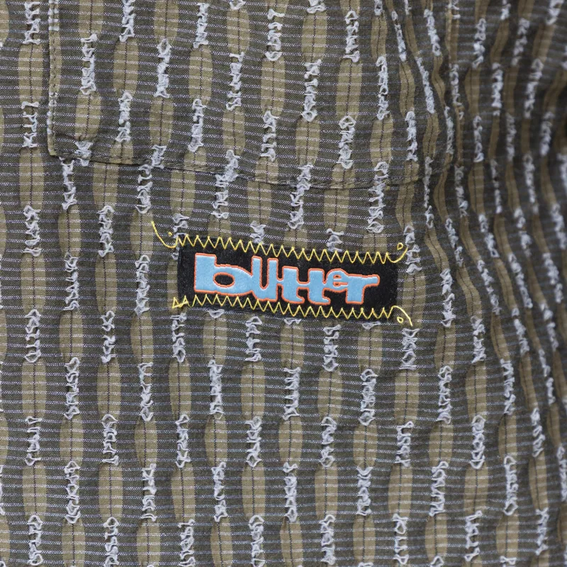 Butter Goods Stitch Shirt Moss-8