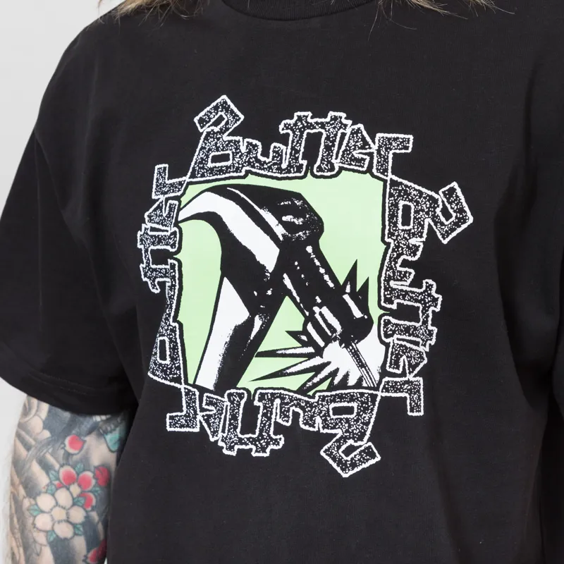 Butter Goods Hammer T Shirt Black-4