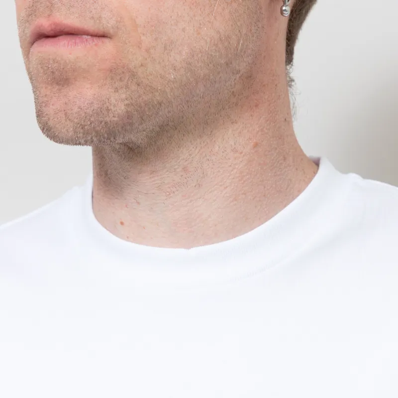 Butter Goods Drummer T Shirt White-3