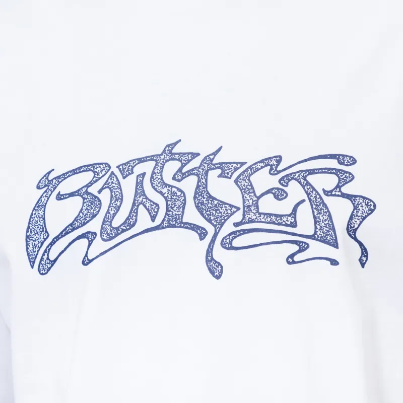 Butter Goods Drummer T Shirt White-4