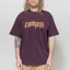 Butter Goods Drummer T Shirt Eggplant