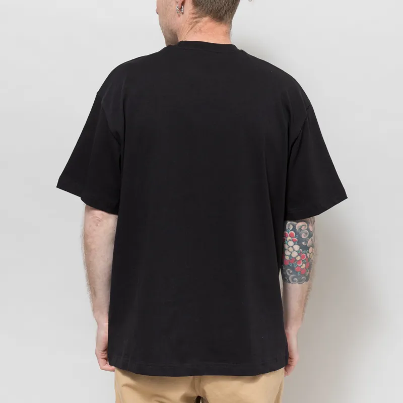 Butter Goods Drummer T Shirt Black-2