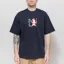 Butter Goods Paint T Shirt Navy