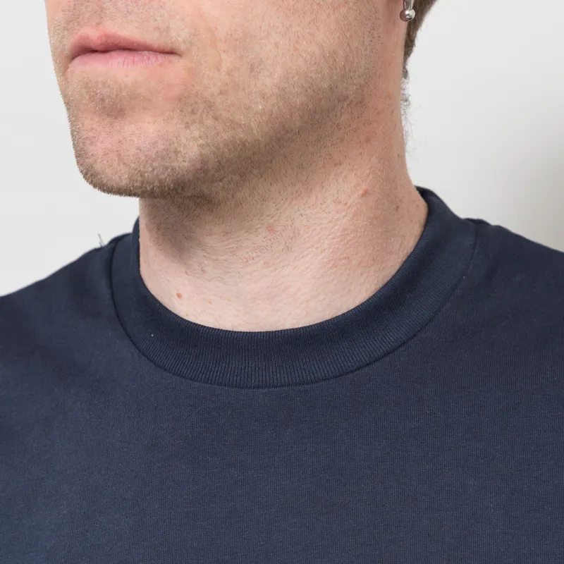 Butter Goods Paint T Shirt Navy-3