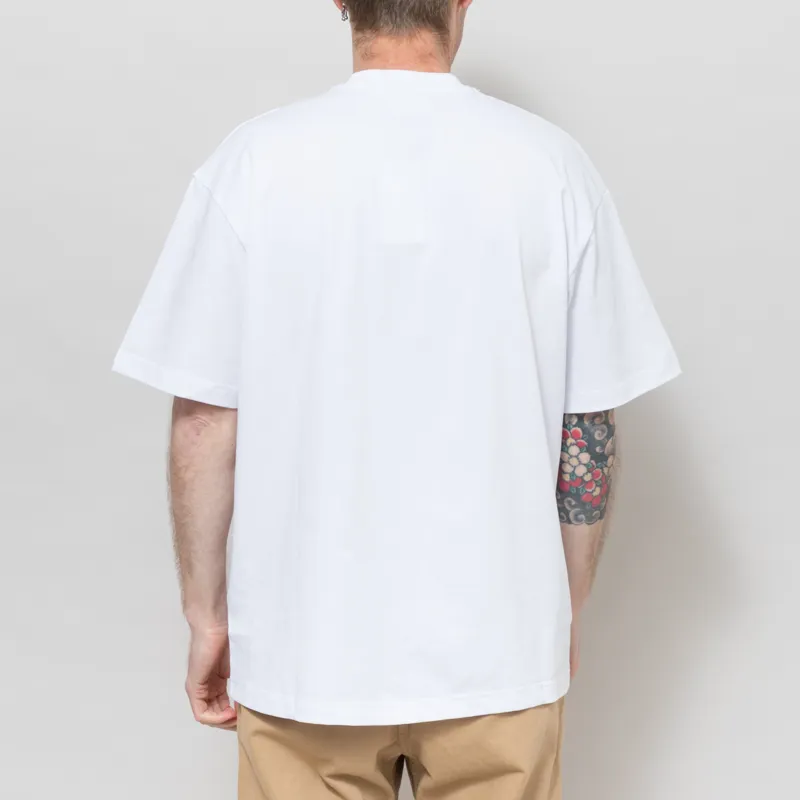 Butter Goods Paint T Shirt White-2