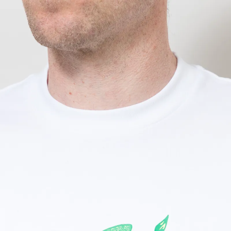 Butter Goods Paint T Shirt White-3