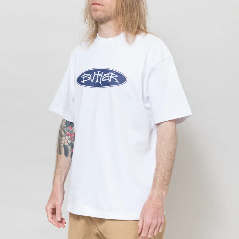 Butter Goods Tide T Shirt White-1