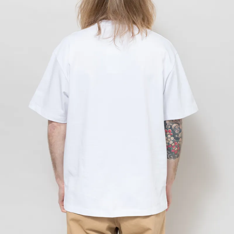 Butter Goods Tide T Shirt White-2