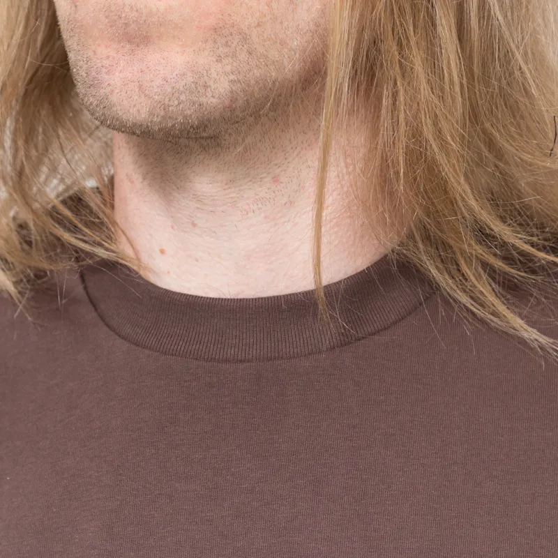 Butter Goods Tide T Shirt Chestnut-3