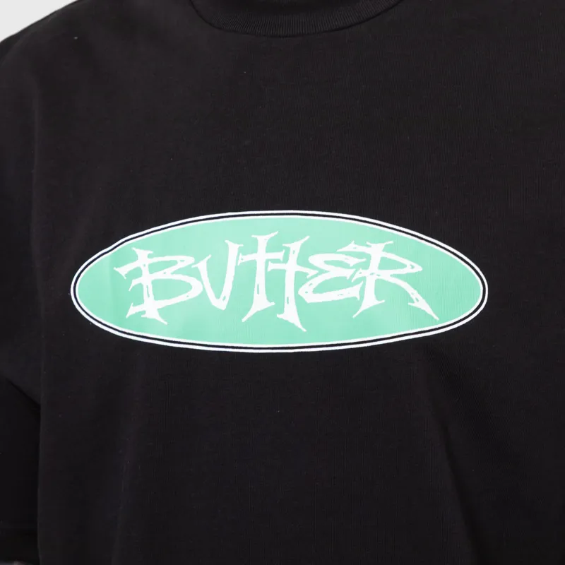 Butter Goods Tide T Shirt Black-4