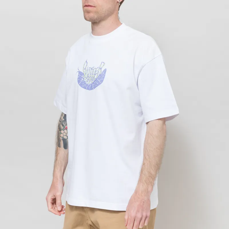 Butter Goods Slater T Shirt White-1
