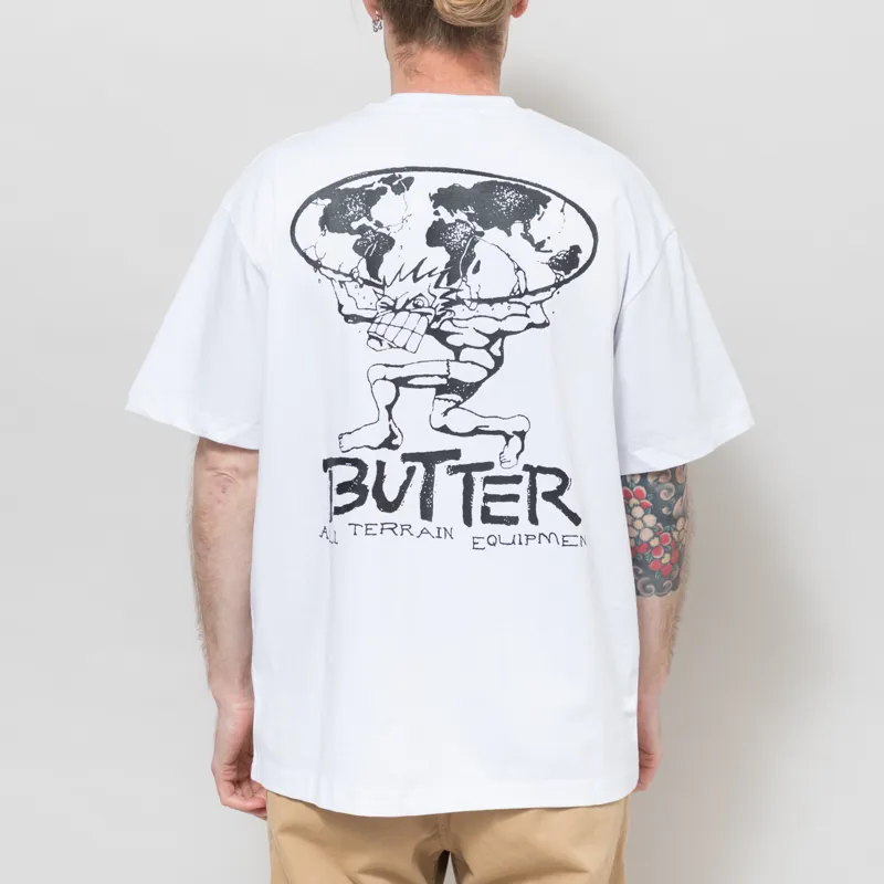Butter Goods Terrain T Shirt White