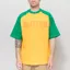 Butter Goods Stars Raglan T Shirt Green Gold