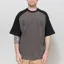Butter Goods Stars Raglan T Shirt Black Grey