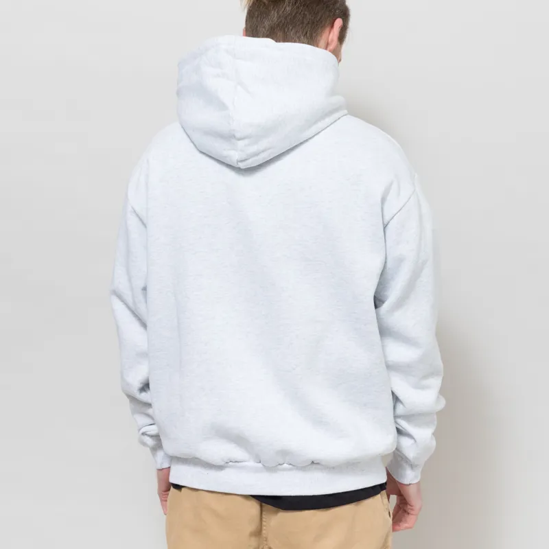 Butter Goods Alloy Logo Pullover Hood Ash-2
