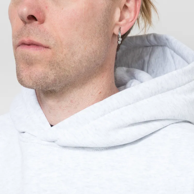 Butter Goods Alloy Logo Pullover Hood Ash-3