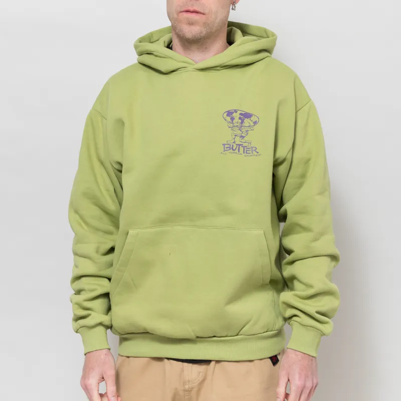 Butter Goods Terrain Pullover Hood Moss-2