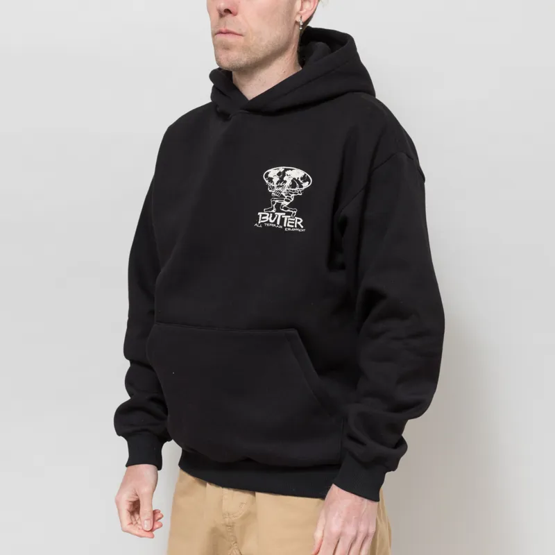Butter Goods Terrain Pullover Hood Black-1