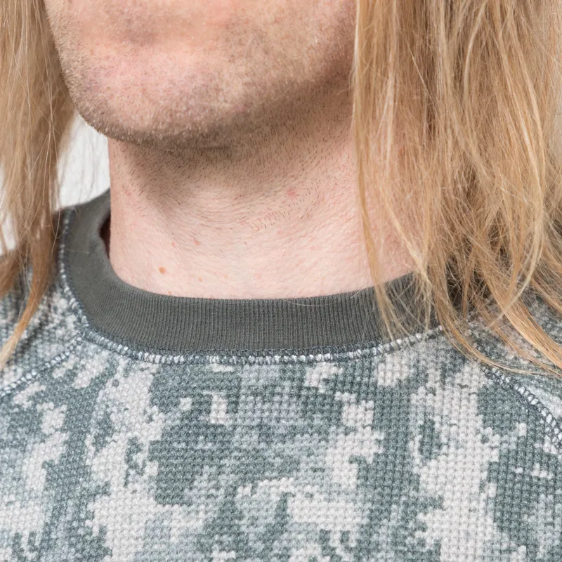 Butter Goods Waffle Long Sleeve Top Digital Camo-3
